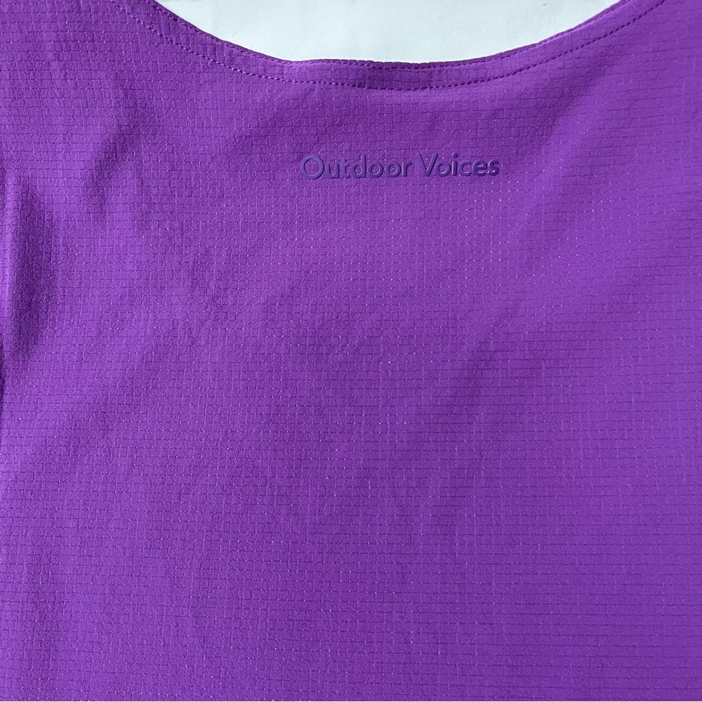 NWT Outdoor Voices GridTek Breezy Tank Jellyfish - Picture 6 of 8